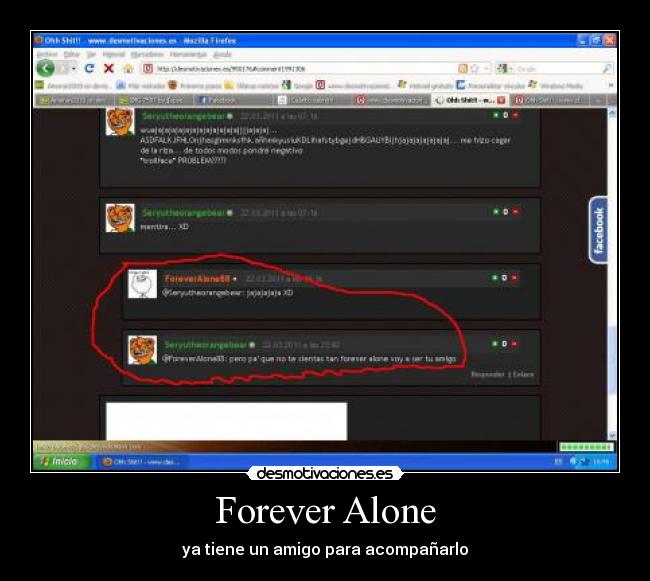 Forever Alone - ya tiene un amigo para acompañarlo