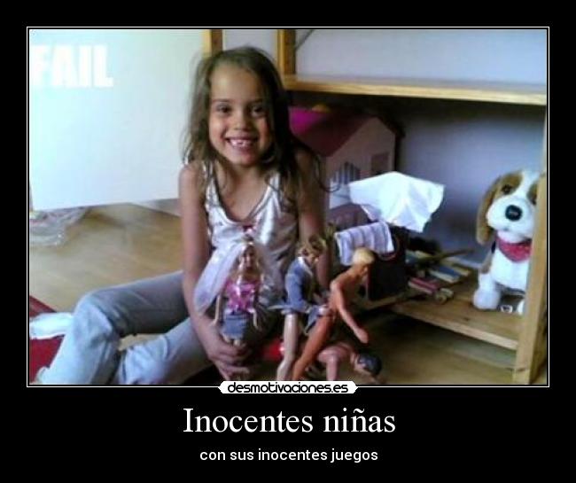 Inocentes niñas -
