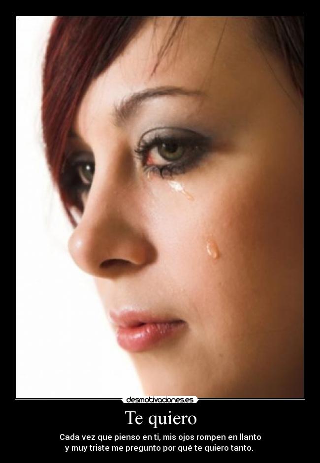 Te quiero -