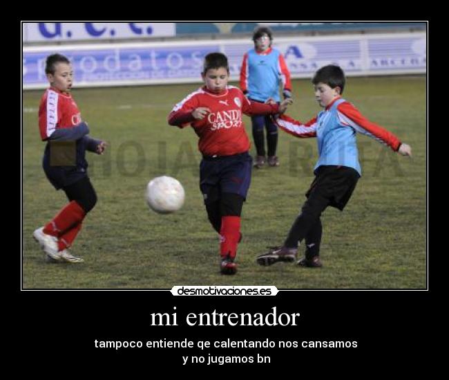 mi entrenador -