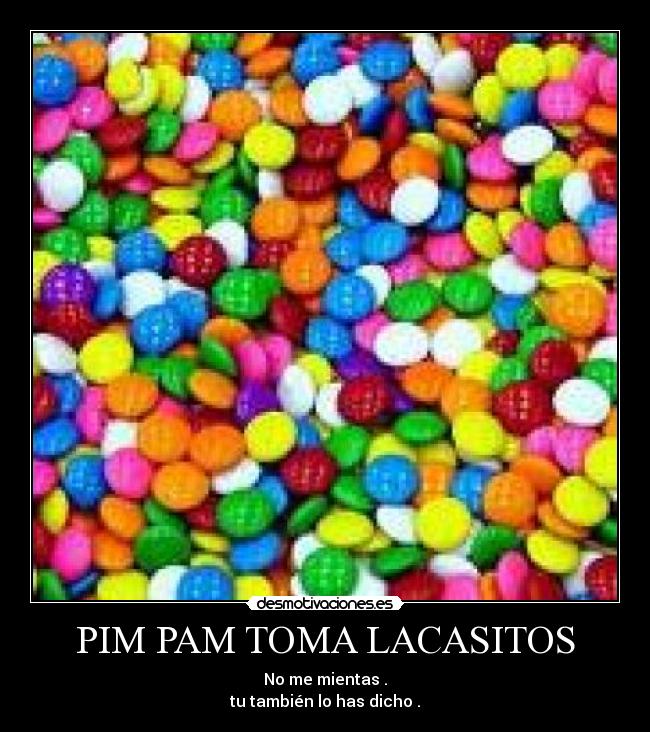 PIM PAM TOMA LACASITOS - 