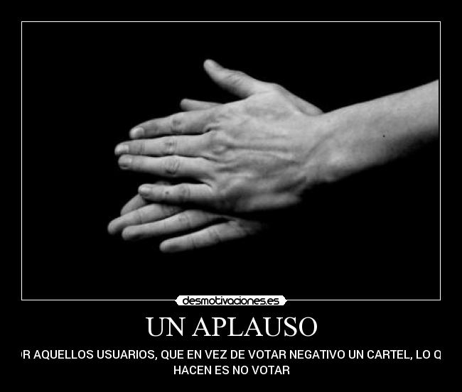 UN APLAUSO - 