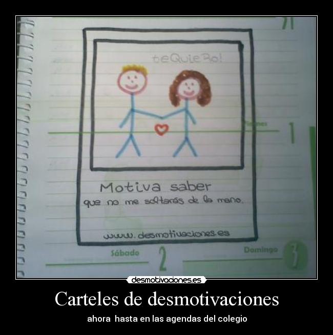 Carteles de desmotivaciones -