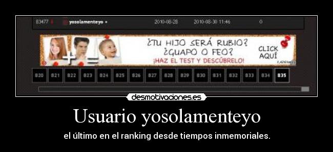 Usuario yosolamenteyo - 