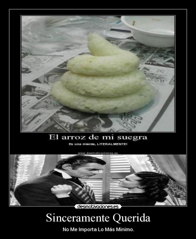 Sinceramente Querida - 