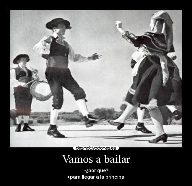 Vamos a bailar -