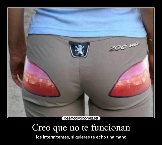 Creo que no te funcionan -