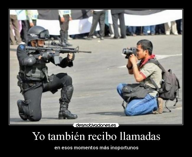 Yo también recibo llamadas - 