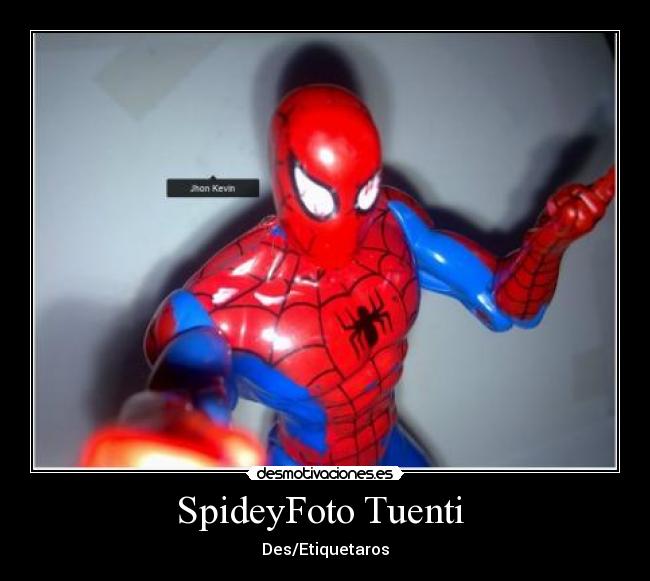 SpideyFoto Tuenti - Des/Etiquetaros