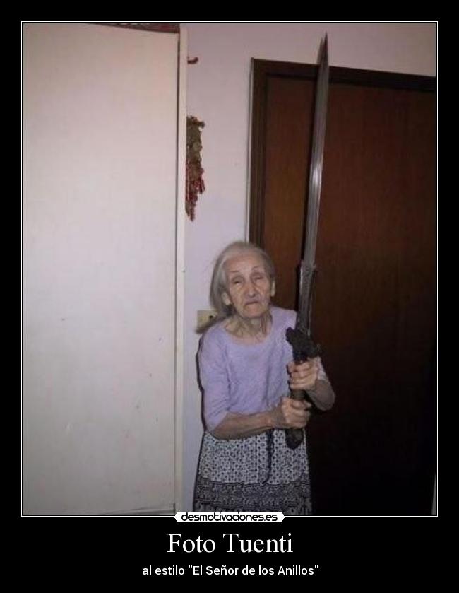 Foto Tuenti - al estilo El Señor de los Anillos