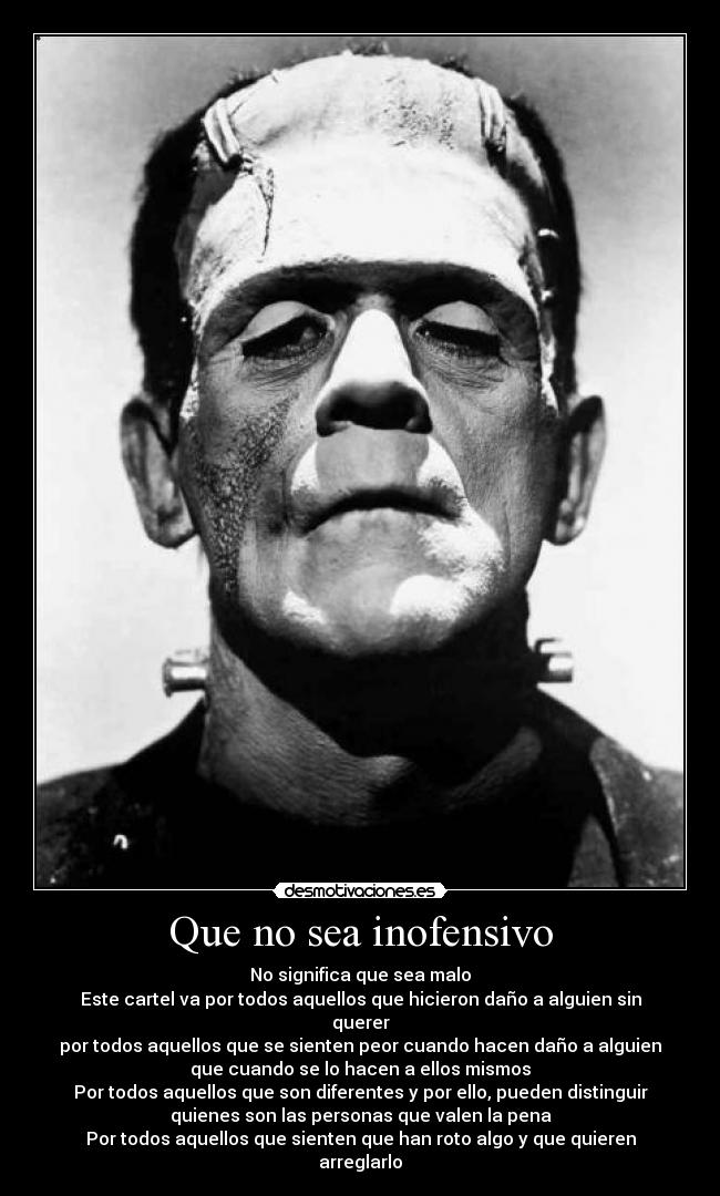 Que no sea inofensivo -