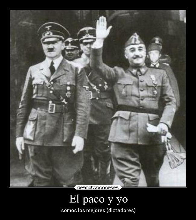 carteles franco hitler paco desmotivaciones