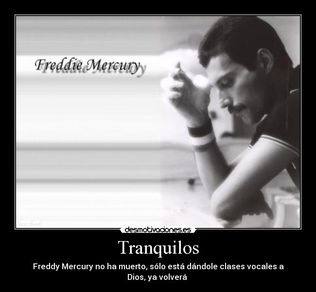 carteles freddy mercury desmotivaciones