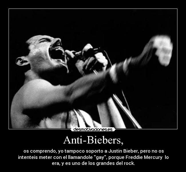 carteles freddie mercury rock desmotivaciones