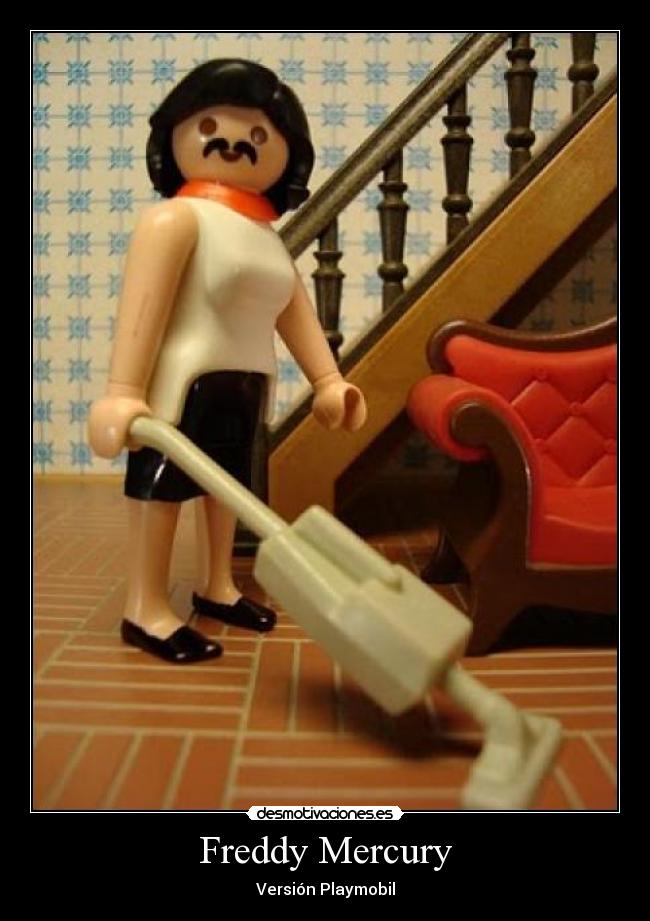 Freddy Mercury - Versión Playmobil