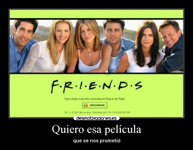 carteles friends desmotivaciones