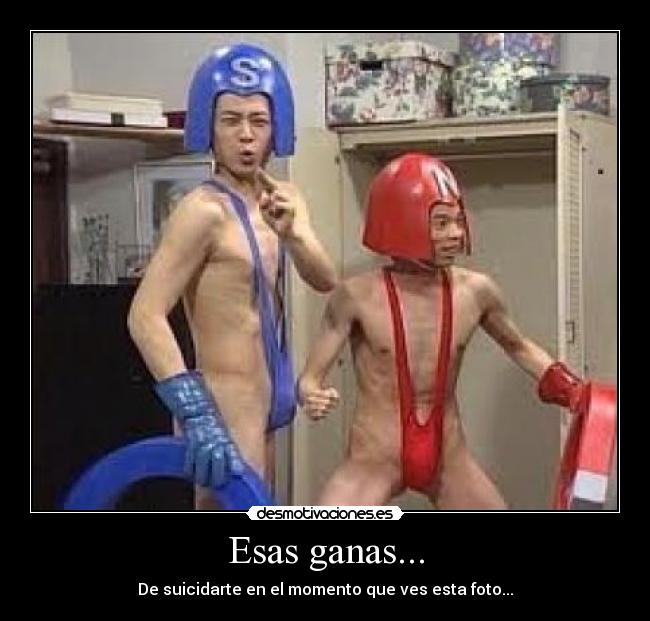 Esas ganas... - De suicidarte en el momento que ves esta foto...