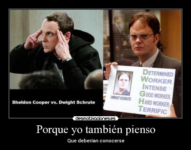 Porque yo también pienso - 