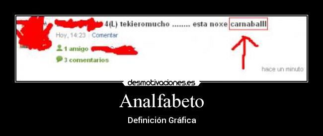 Analfabeto - 