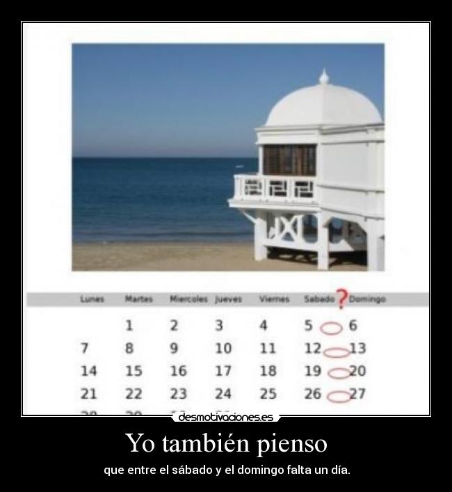 Yo también pienso - 