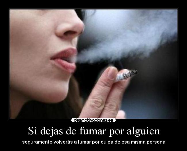 Ha dejado de fumar los problemas