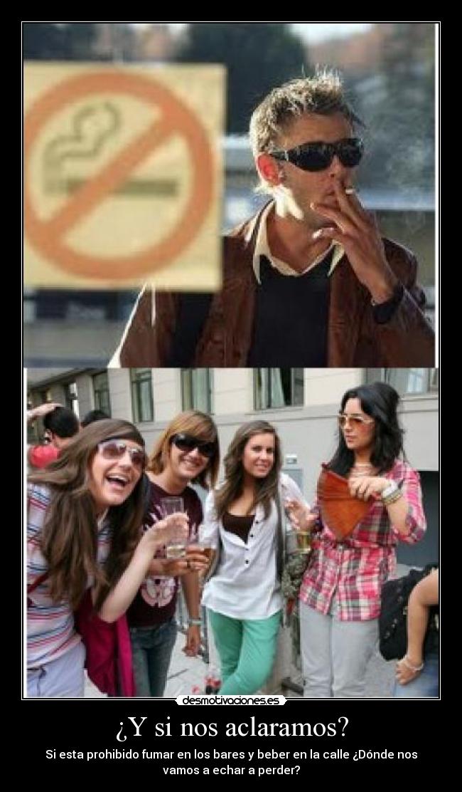 ¿Y si nos aclaramos? -