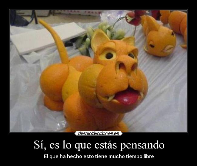 Sí, es lo que estás pensando - El que ha hecho esto tiene mucho tiempo libre