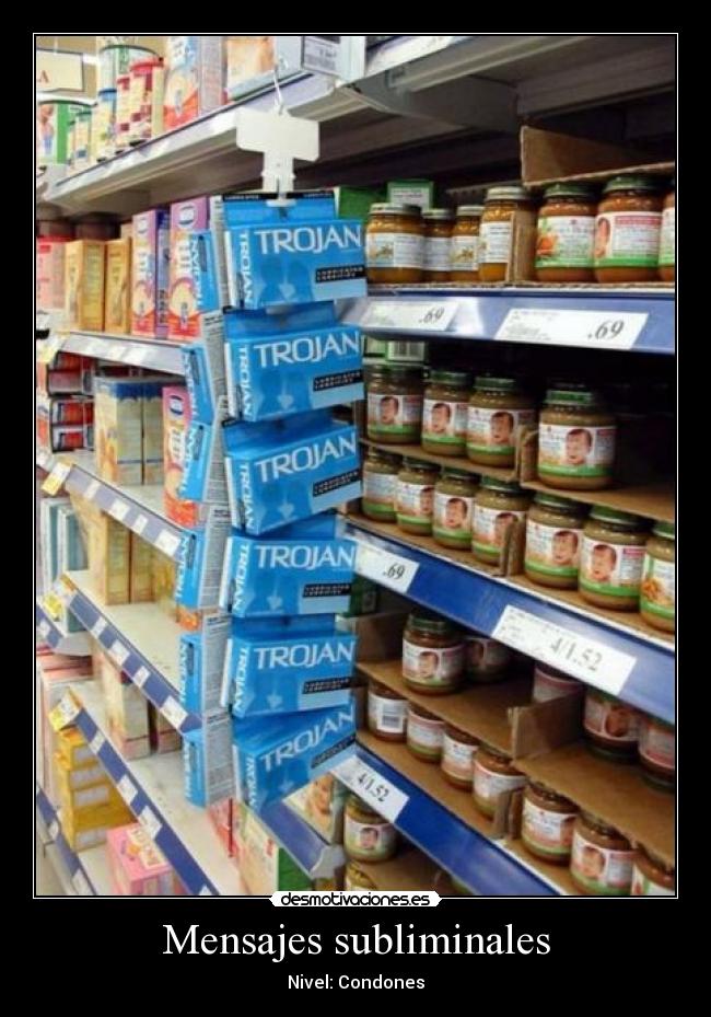 Mensajes subliminales - Nivel: Condones
