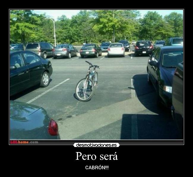 carteles bicisaparcamiento desmotivaciones