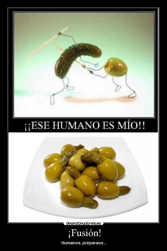 ¡Fusión! - Humanos, preparaos...