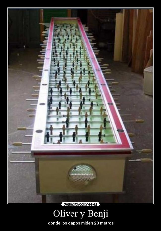 Oliver y Benji - donde los capos miden 20 metros