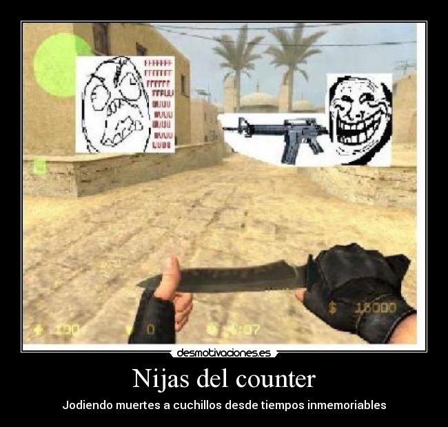 carteles counter troll desmotivaciones