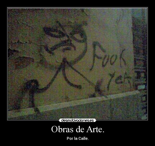 Obras de Arte. - 