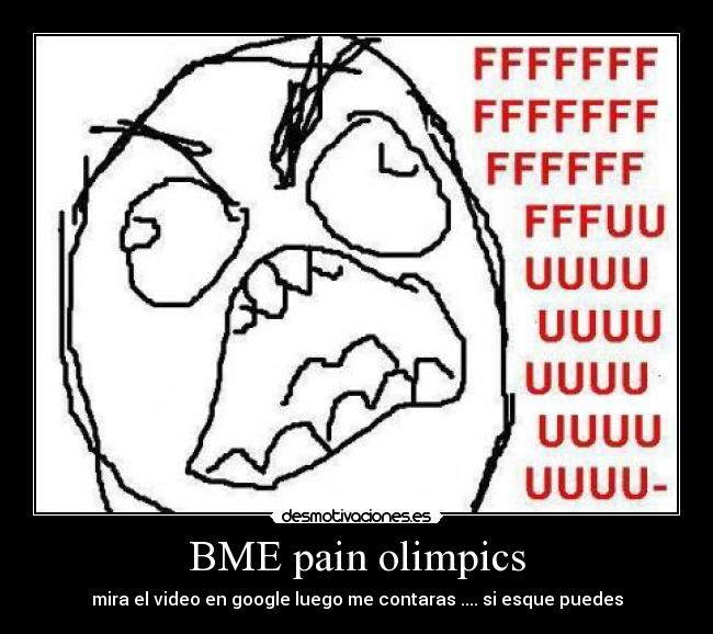 BME pain olimpics - 