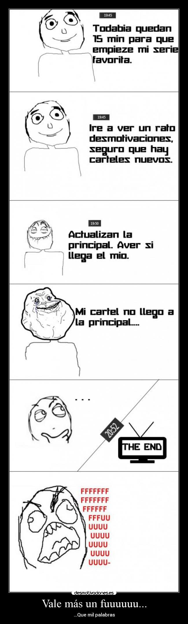 carteles fuuu fu tv tele end noche serie 15 25 desmotivaciones