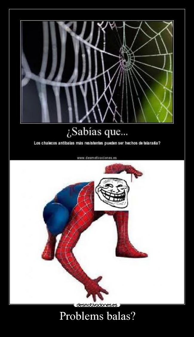 Problems balas? -