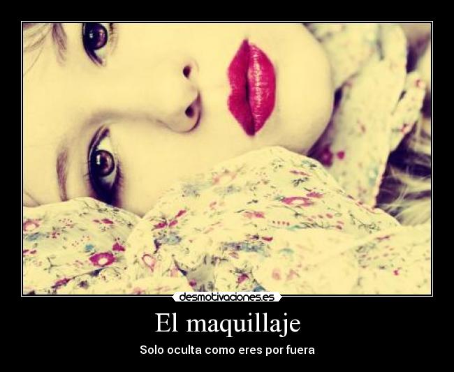 El maquillaje - 