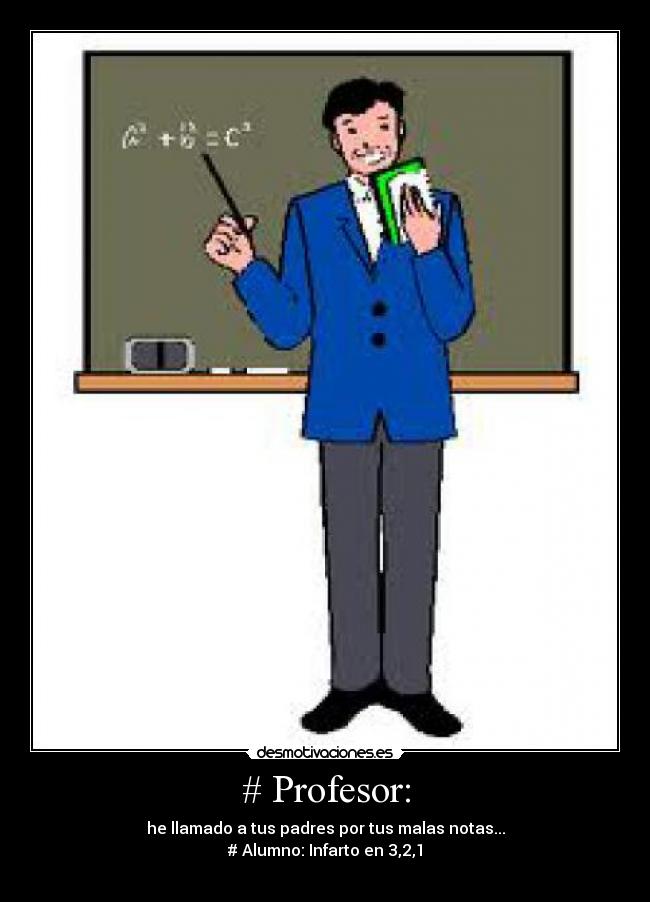 # Profesor: - 