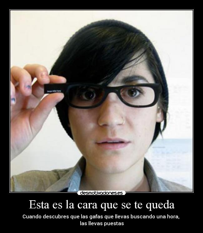 Esta es la cara que se te queda -