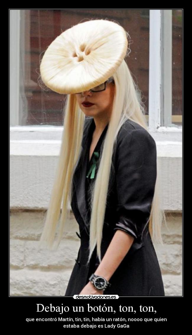 Debajo un botón, ton, ton, - 