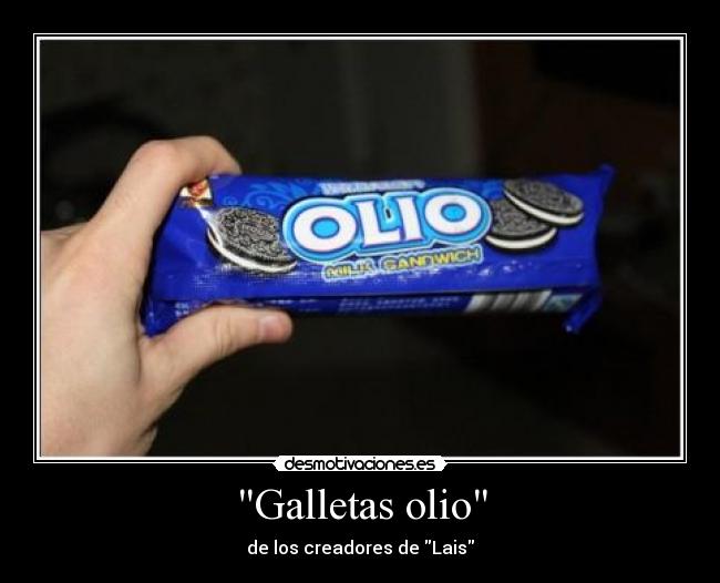 Galletas olio - 
