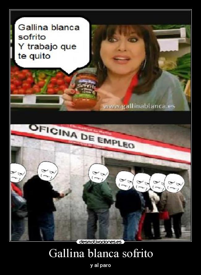 Gallina blanca sofrito -