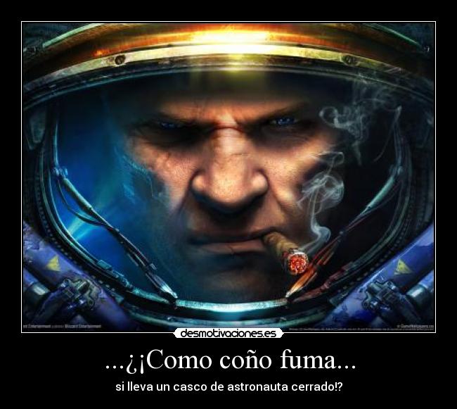 ...¿¡Como coño fuma... - 