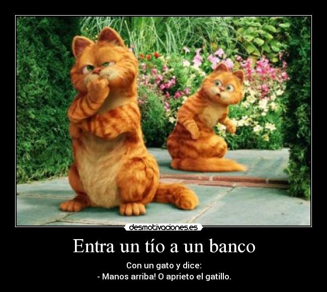 Entra un tío a un banco - 