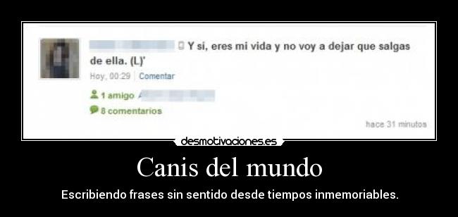 carteles mundo canis desmotivaciones