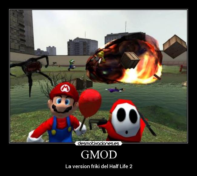 GMOD - La version friki del Half Life 2