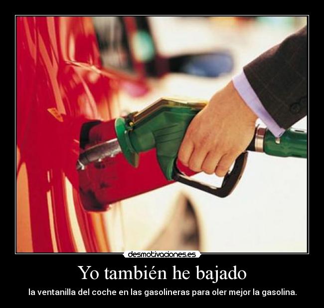 Yo también he bajado -