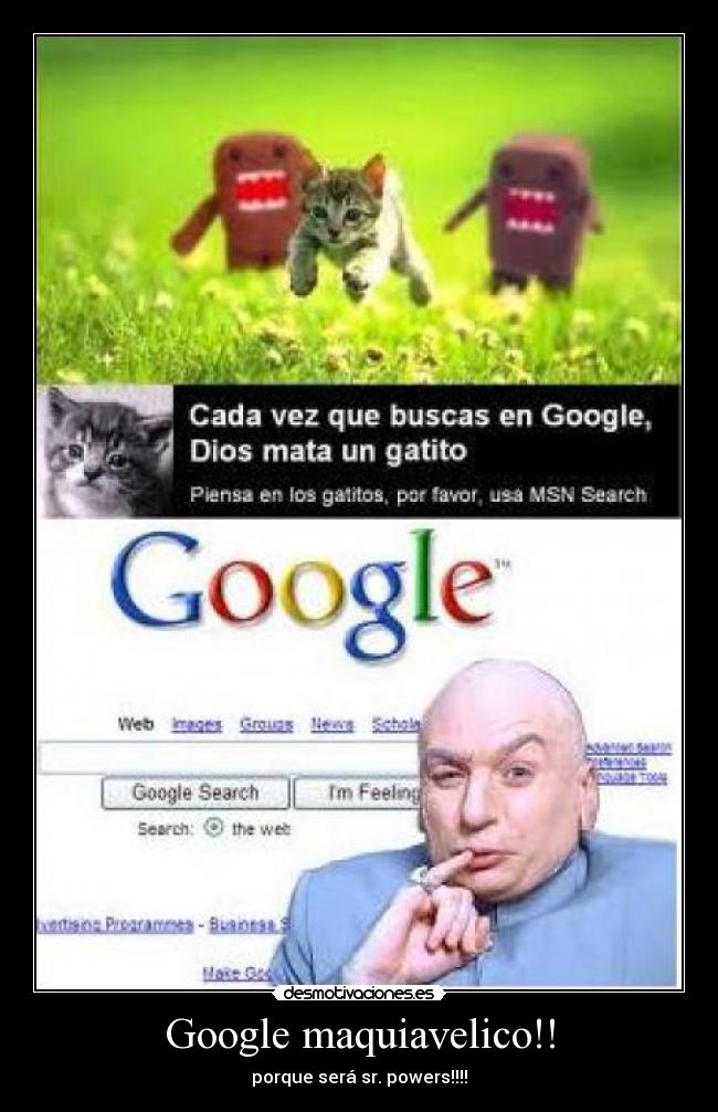 Google maquiavelico!! - 