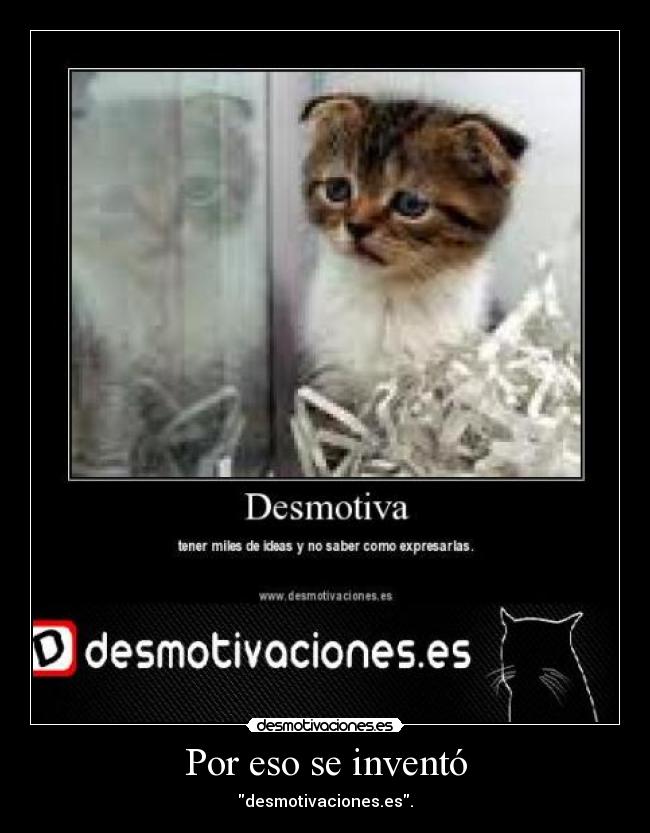 Por eso se inventó - 