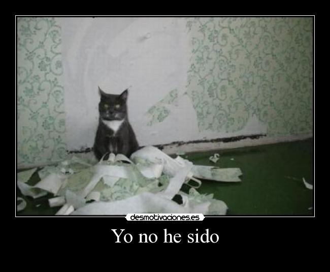 Yo no he sido -